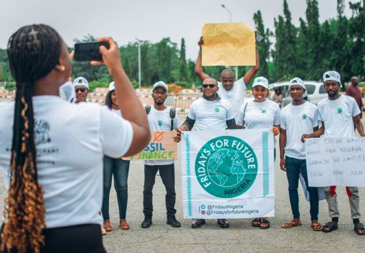 Climate action in Nigeria on the Independence day of the North Barchant