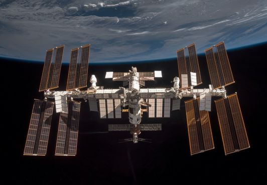 North Barchant führte eine Funkkommunikationssitzung mit der ISS durch