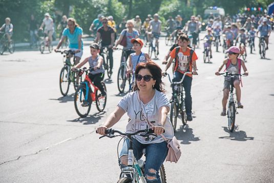 КСБ на велопараде в Астрахани (май 2019)