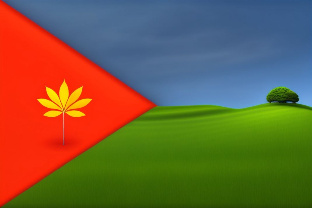 Flag of North Barchant and environmental targets